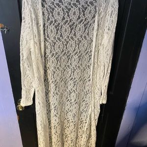 Long lace jacket